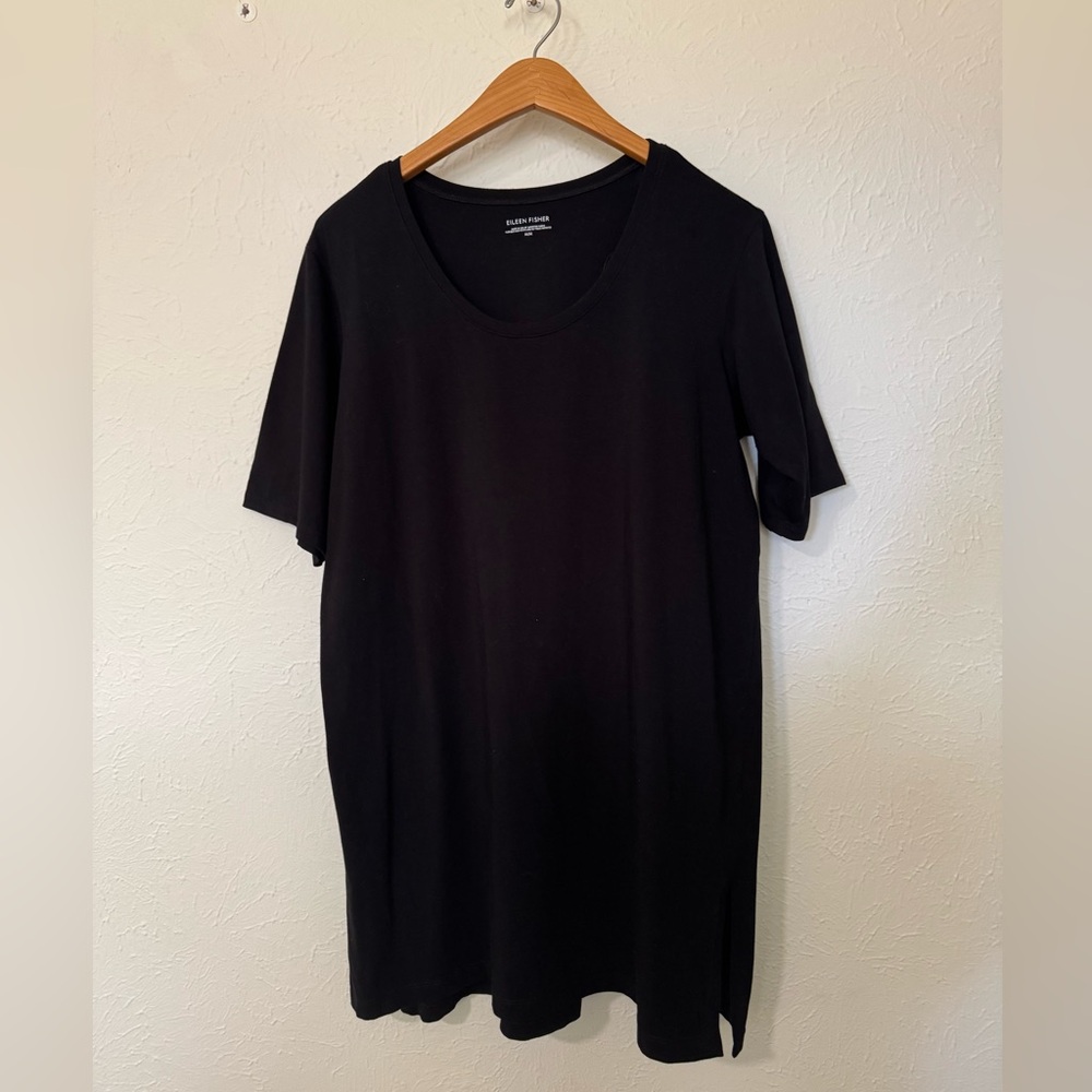 Eileen Fisher Black Dress Size Medium